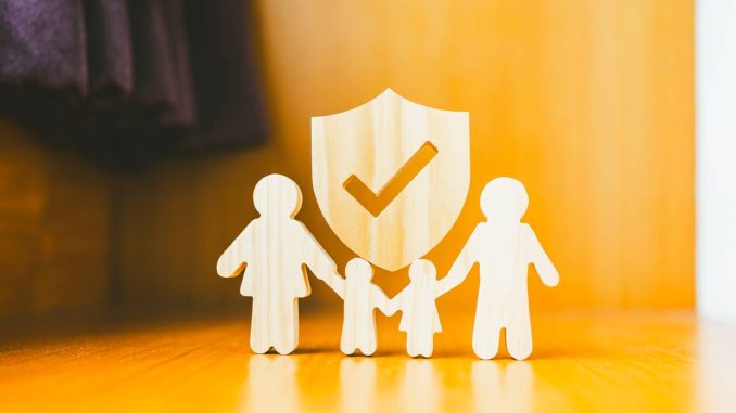 shield-protect-icon-and-family-model-security-protection-and-health-insurance-the-concept-of-family-home-protection-health-care-day-car-insurance
